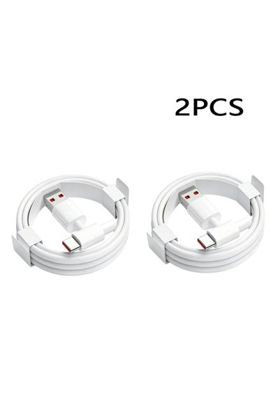 Choice 1m 6A Cable 2PCS For Xiaomi 67W USB Super Fast Charger Power Adapter M...