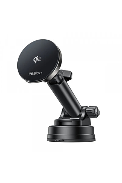 Yesido Incarcator Auto Wireless DS30, 15W, 1.67A, Negru