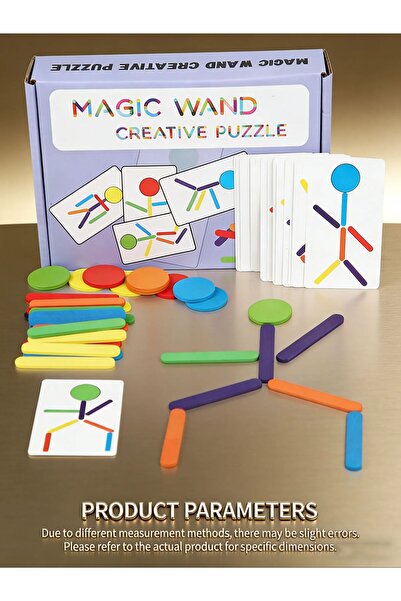 Choice RWCYPT Brain Development for Kids Wooden Toys Montessori with 40 Patte...
