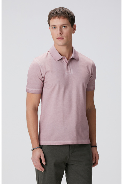 Network Gül Kurusu Polo Yaka T-shirt