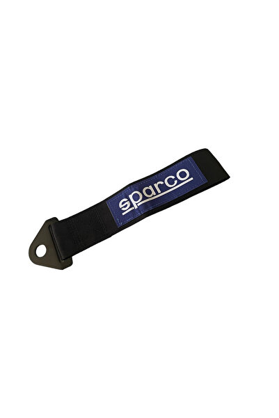 Sparco Ιμάντας προφυλακτήρα για ρυμούλκηση αυτοκινήτου μαύρο After Market - ΟΕΜ