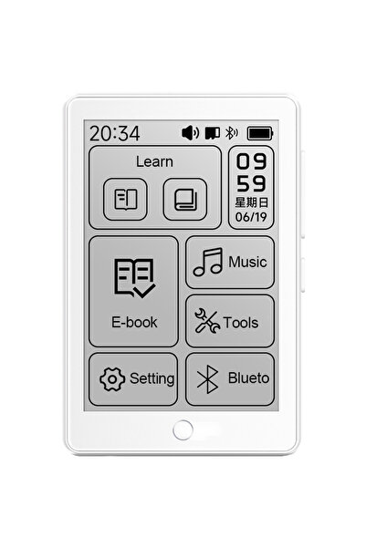 Choice5 مشغل موسيقى MP3 بشاشة حبر إلكتروني من فامو، سعة 64 جيجابايت، طراز BF0...