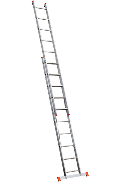 Evotools Scară din aluminiu ETS 1167 - Nr. trepte 11 Nr. secțiuni 2 507 cm