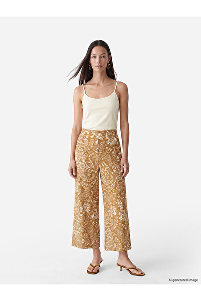 LC Waikiki Alita city women's patterned trousers with elastic waistband - the...