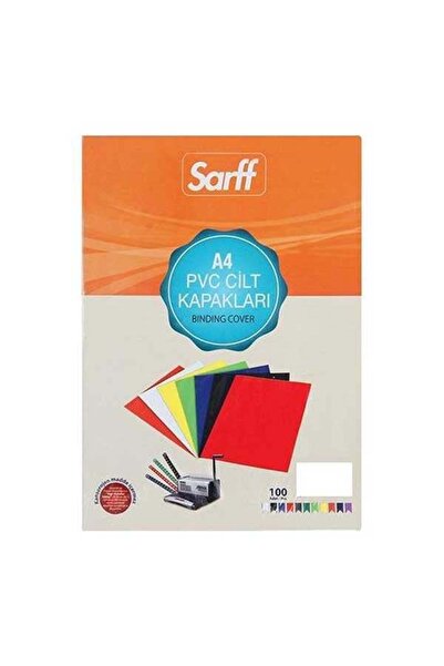 Erka Sarff Pvc Skin Cover 160 Micron A4 Pack of 100 - Opaque White