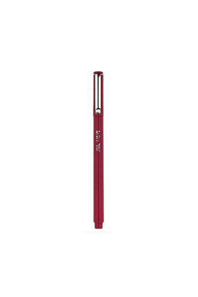 Esmo Marvy Le Pen Fineliner Extra Metal Clip Red
