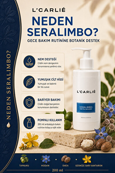 L'CARLIE Seralimbo Herbal Night Care Cream – 200 ml