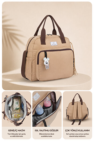 Elite Seal Luna Cream Mother Baby Care Bag