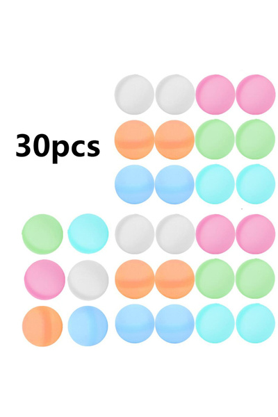 Choice9 30pcs 6-60PCS Reusable Water Balloons Toys Quick Fill Sealing Water B...