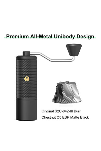 Timemore C5ESP Black Chestnut C5/C5ESP Manual Coffee Grinder Portable Espress...