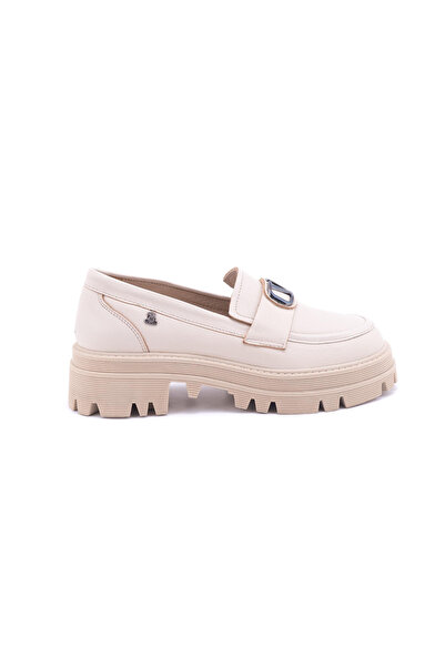 venüs ayakkabı Venus Casual2353003K Women's Leather Shoes beige