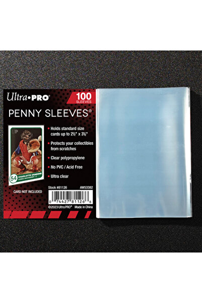 Choice 35PT PENNY SLEEVES 35PT Ultra Pro 100 Pcs 2-1/2 X 3-1/2 Penny Sleeves ...