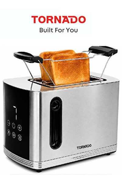 Tornado Toaster 2 Slice, 850W, Electronic Browning Control, with LED Display,...