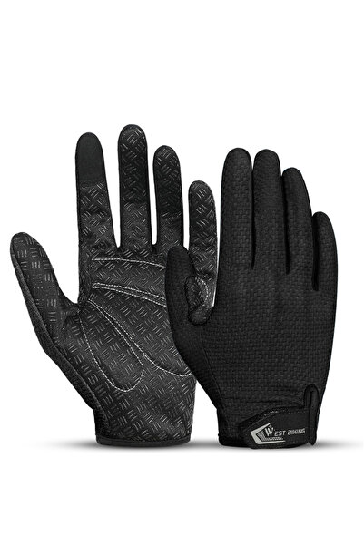 Choice L Full Finger Black WEST BIKING Summer Cycling Gloves MTB Full Finger ...