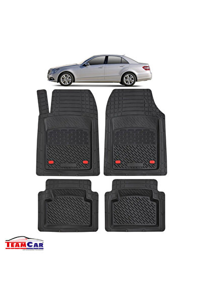 TEAMCAR Стелки за кола тип тава, съвместими с Mercedes-Benz E-Class W212 Seda...
