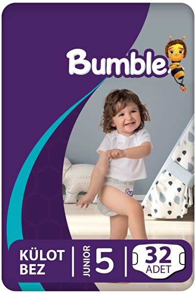 Bumble 5 Numara Junior Külot Bebek Bezi 32 Adet 11-18 Kg