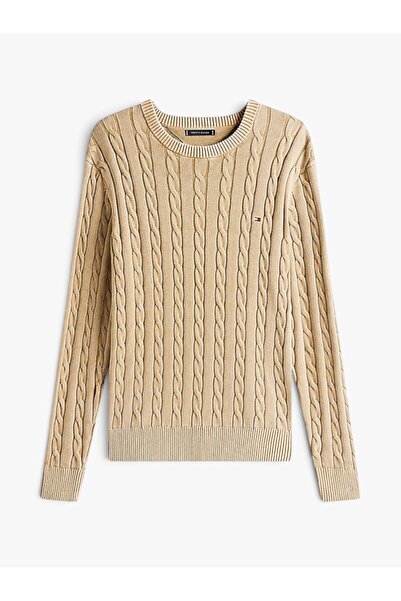Tommy Hilfiger Erkek CLASSIC CABLE GMD C NK MW0MW39524-THRBT