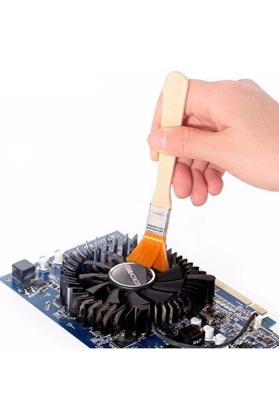MBL Anakart Bord Fan Temizlik Fırçası Hassas Sentetik İpek Tüylü Toz Fırçası ...