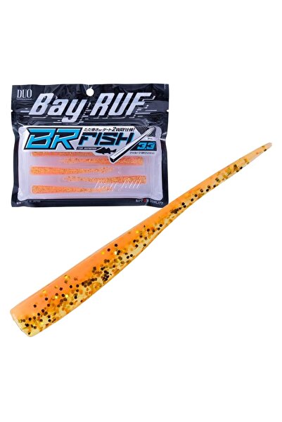 Duo Bay Ruf BR Fish 3.3 Silikon Kuyruk 8.3 cm S040 Orange Gold (7 Adet)