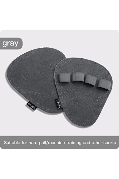 Choice4 A0140-GY Leather Weight Lifting Training Gloves Palm Protection Women...
