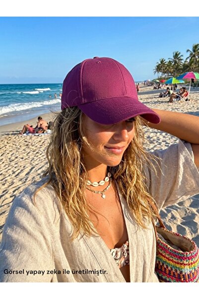 sf collection Düz Basic Baseball Şapka Unisex Ayarlanabilir Cap