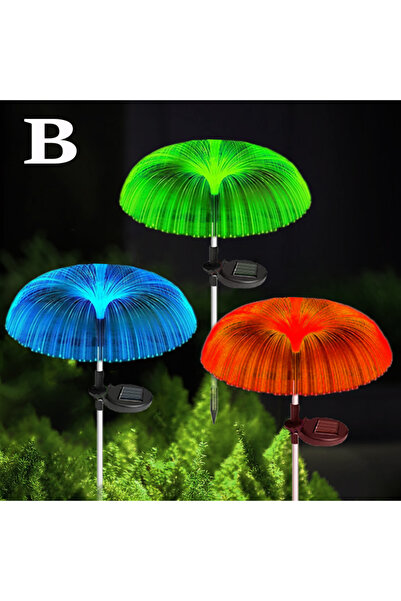 Choice 1PCS B style 1-10pcs 7Color Changing Outdoor Lamp Solar Jellyfish Ligh...