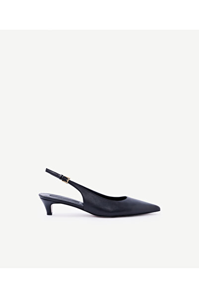 Yargıcı Low Heeled Slingback Shoes