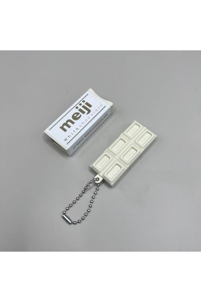 choice2 white Chocolate Simulated Meiji Chocolate Fidget Toy Bendy Snap-And-P...