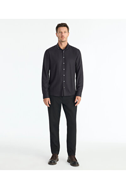 Yargıcı Regular Shirt Collar Long Sleeve Shirt