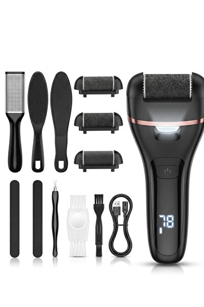 unbranded Generic Professional Electric Foot Callus Remover – Rechargeable Po...