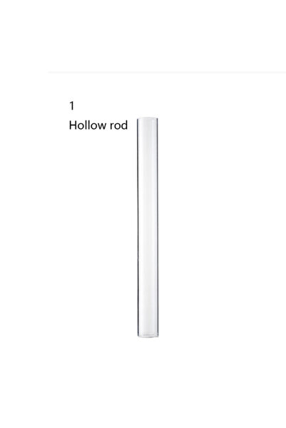 Choice Hollow rod Solid Transparent Pottery Clay Roller Acrylic Clay Sculpey ...