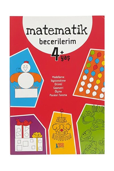 Minik Ada 4 Yaş Matematik Becerilerim Yayınları