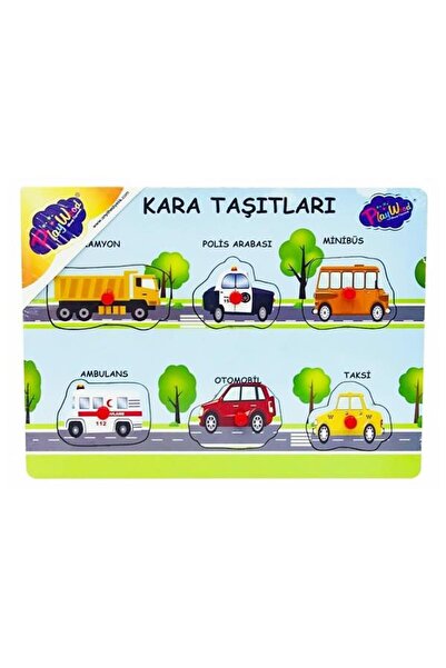 Play Wood Playwood Ahşap Tutmalı Kara Taşıtları ONY147/148