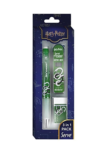 Serve Deep Harry Potter Slytherin 3 lü Set