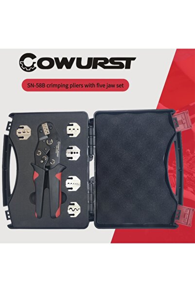 Choice1 58B Five-Jaw Set DuPont Terminal Crimping Pliers Set with Five Die He...