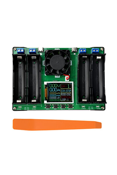 Choice 4CH Four-Channel 18650 Battery Capacity and Internal Resistance Tester...