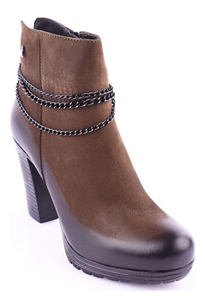 venüs ayakkabı Venus 35113 Brown Boots Women Brown