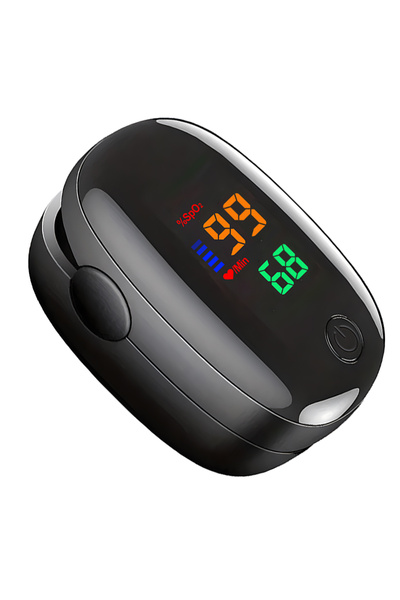 Choice Black Medische Digitale Vinger Puls Oximeter Oled Bloed Zuurstofverzad...