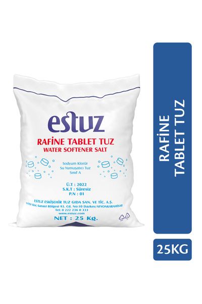 Estuz Rafine Tablet Tuz 25 Kg