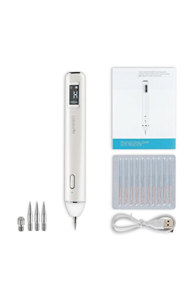 Choice WHITE 10 Level Laser Plasma Pen With Spotlight Skin Mole Remover Skin ...