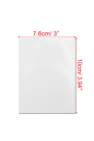 Choice 7.6x10cm-50 Sheets 50 Sheets WELLCK Dental Mixing Pad Thickening White...