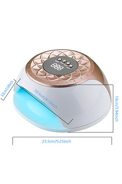 Choice1 UK plug 20W Nail Laser Fungus Device 680NM Red light Killing Fungi+47...