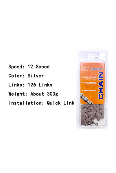 Choice 12S 126L QL FSC 6/7/8/9/10/11/12 Speed Velocidade Bicycle Chain 116/12...