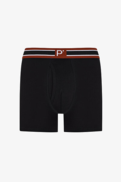 Penti Erkek Dark Shift Geometrik Desenli Yüksek Bel 3'lü Boxer