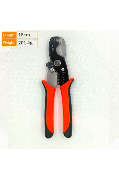 Choice Red 2 in 1 Insulated Wire Stripper Plier Cable Cutter Multifunction Wi...
