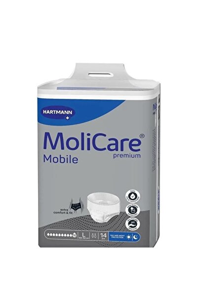 MOLICARE 10 DAMLA KÜLOT BEZ BÜYÜK BOY LARGE 14 LÜ