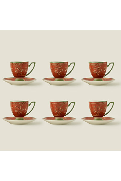 Bella Maison Ethnic 6-Piece Coffee Cup Set (90 Cc)