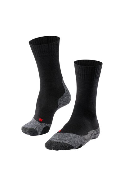 FALKE Trekkingsocken TK 2 – Damen, ergonomisch, Merinowoll-Mix