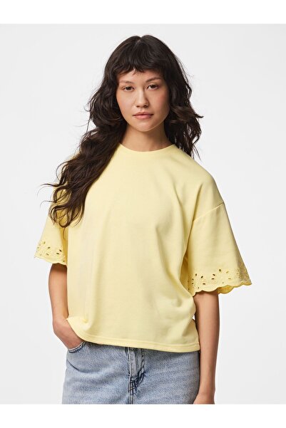 PIECES Tricou PCCHILLI SOMMER BRODERIE