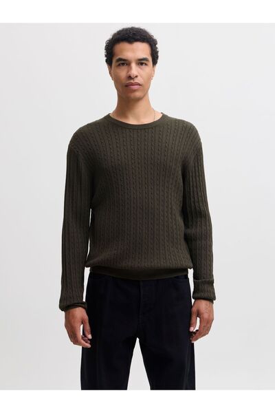 Jack & Jones Pulover tricotat simplu